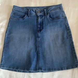Calvin Klein Jean Skirt